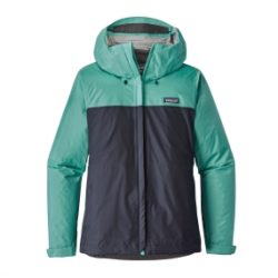 Patagonia Womens Torrentshell Jacket Navy Blue/ Strait Blue